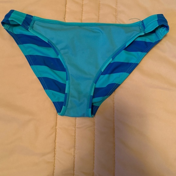 Adore Me Blue Striped Bikini bottom - Picture 5 of 6